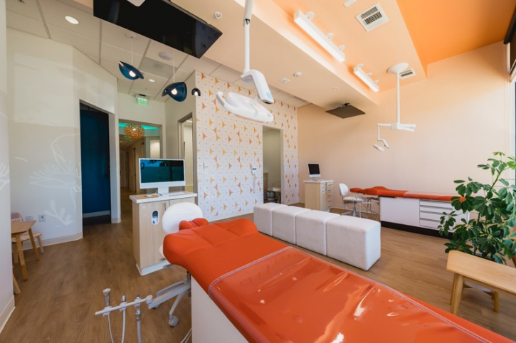 Patient room at Poppy Kids Dentistry